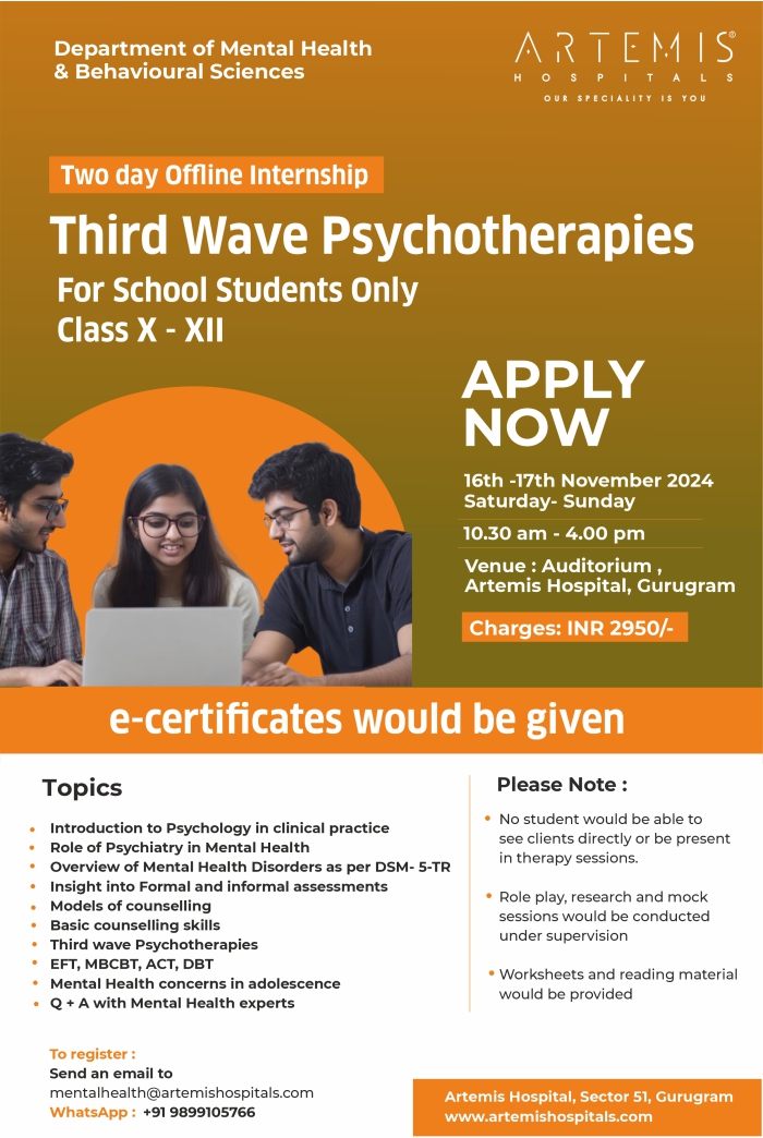 join-our-two-day-internship-on-third-wave-psychotherapies